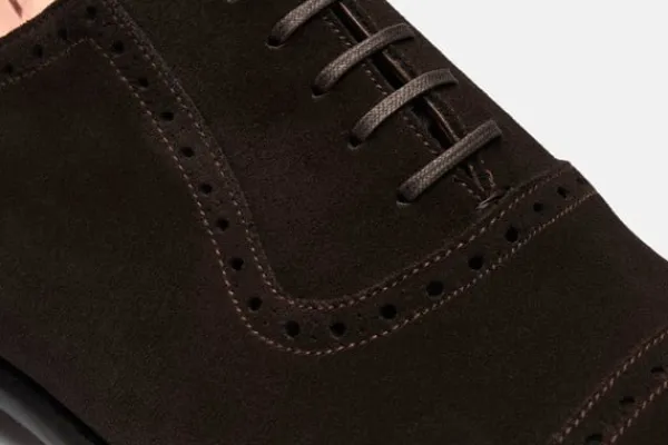 MORJAS Oxfords>The Adelaide BrownSuede
