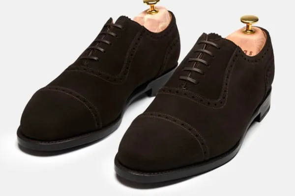 MORJAS Oxfords>The Adelaide BrownSuede