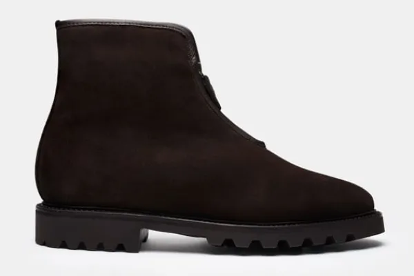 MORJAS Boots>The Alpine Boot BrownSuede