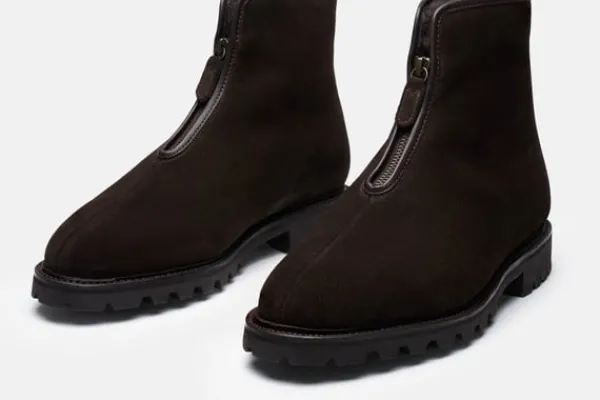MORJAS Boots>The Alpine Boot BrownSuede