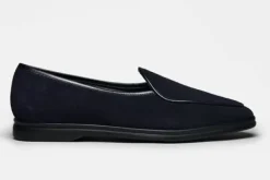 MORJAS Loafers>The Belgian NavySuede