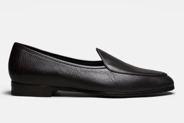 MORJAS Loafers>The Belgian BrownDeerskin