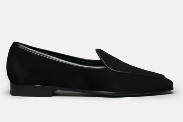 MORJAS Loafers>The Belgian BlackSuede