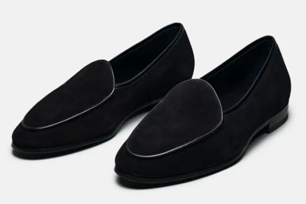 MORJAS Loafers>The Belgian BlackSuede