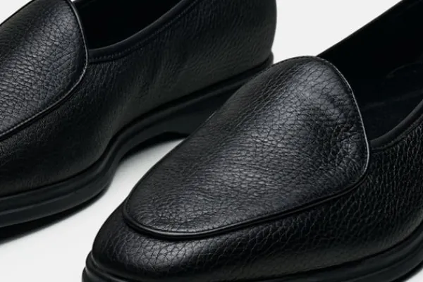 MORJAS Loafers>The Belgian BlackDeerskin