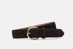 MORJAS Belts>The Belt BrownSuede