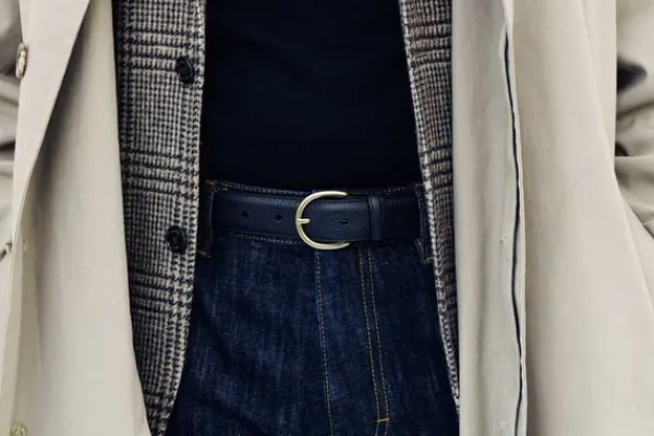 MORJAS Belts>The Belt BlackGrain