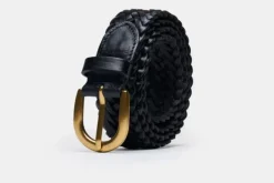 MORJAS Belts>The Belt BlackBraided