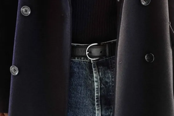 MORJAS Belts>The Belt BlackGrain