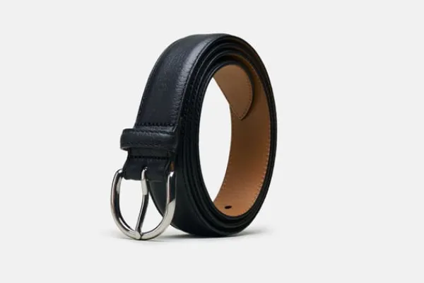 MORJAS Belts>The Belt BlackGrain