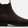 MORJAS Boots>The Chelsea Boot BrownSuede