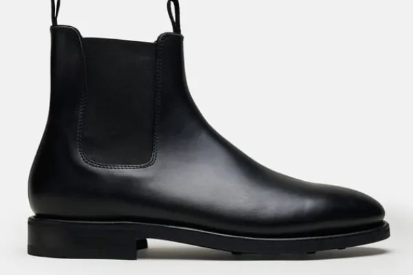 MORJAS Boots>The Chelsea Boot BlackCalf