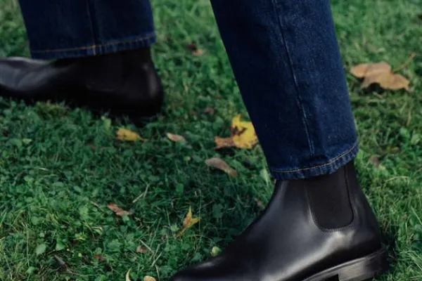 MORJAS Boots>The Chelsea Boot BlackCalf