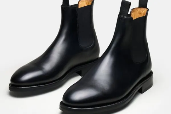 MORJAS Boots>The Chelsea Boot BlackCalf