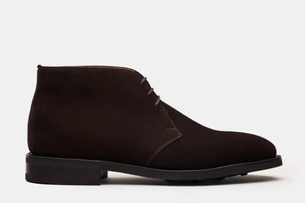 MORJAS Boots>The Chukka Boot BrownSuede