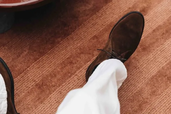 MORJAS Boots>The Chukka Boot MediumBrownSuede