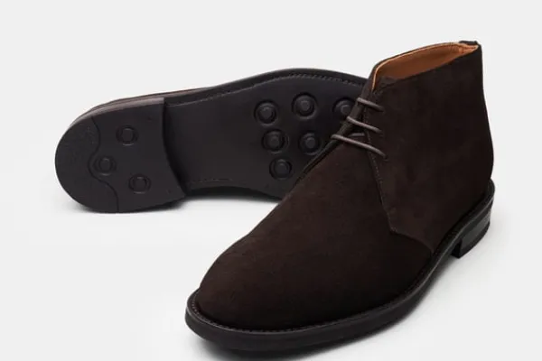 MORJAS Boots>The Chukka Boot BrownSuede