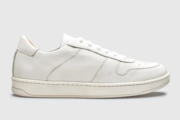 MORJAS Sneakers>The Court Sneaker AntiqueWhite