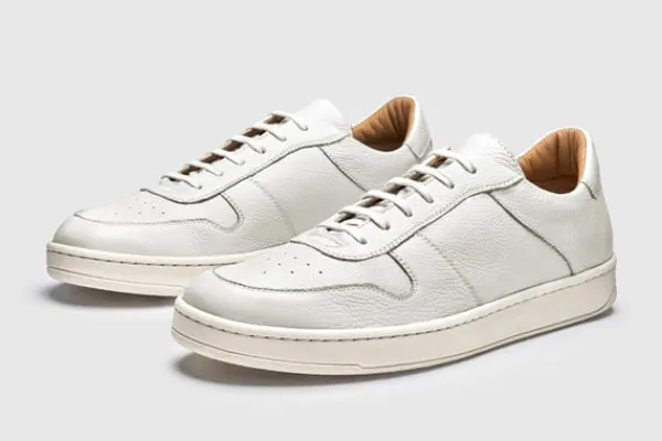 MORJAS Sneakers>The Court Sneaker AntiqueWhite