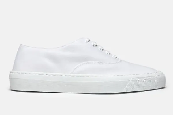 MORJAS Sneakers>The Deck Shoe WhiteCanvas
