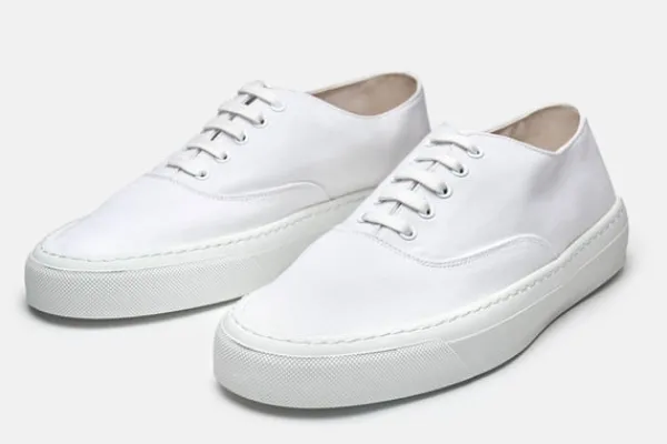 MORJAS Sneakers>The Deck Shoe WhiteCanvas