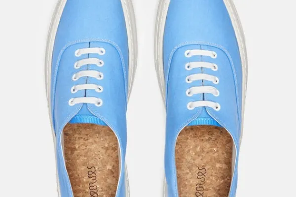 MORJAS Sneakers>The Deck Shoe SkyBlueCanvas