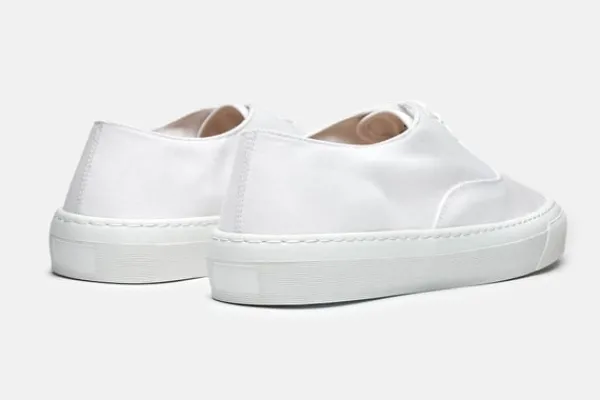 MORJAS Sneakers>The Deck Shoe WhiteCanvas
