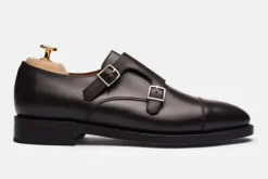 MORJAS Monk Straps>The Double Monkstrap BrownCalf