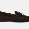 MORJAS Driving Shoes>The Driving Shoe BrownSuede