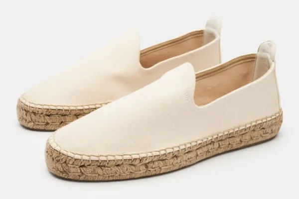 MORJAS Espadrilles>The Espadrille IvoryCanvas