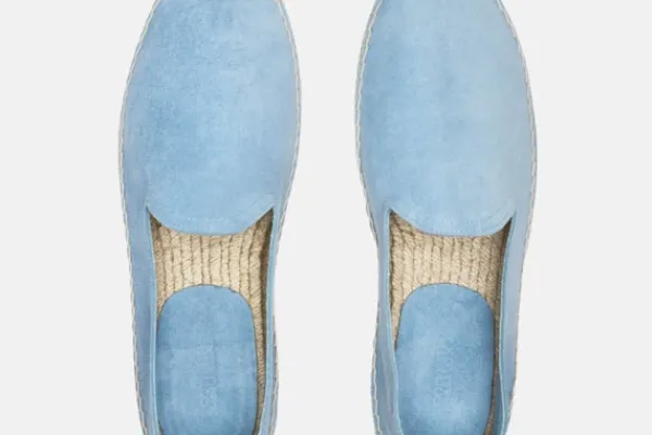 MORJAS Espadrilles>The Espadrille SkyBlueSuede
