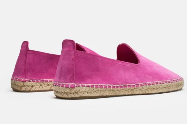 MORJAS Espadrilles>The Espadrille CeriseSuede