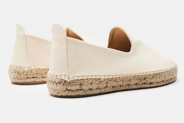 MORJAS Espadrilles>The Espadrille IvoryCanvas