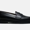 MORJAS Loafers>The Ivy Loafer BlackCalf