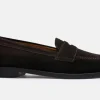 MORJAS Loafers>The Ivy Loafer BrownSuede
