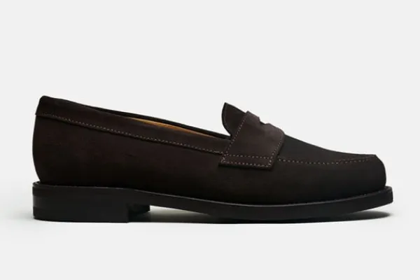 MORJAS Loafers>The Ivy Loafer BrownSuede