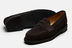 MORJAS Loafers>The Ivy Loafer BrownSuede
