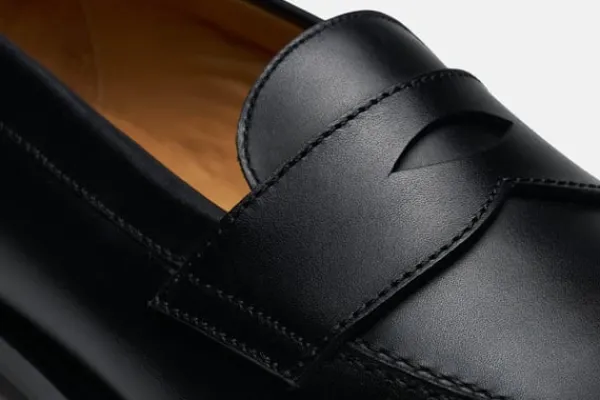 MORJAS Loafers>The Ivy Loafer BlackCalf