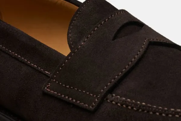MORJAS Loafers>The Ivy Loafer BrownSuede