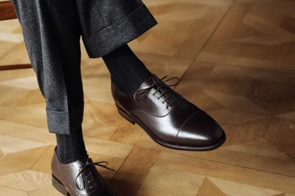 MORJAS Oxfords>The Oxford BrownCalf