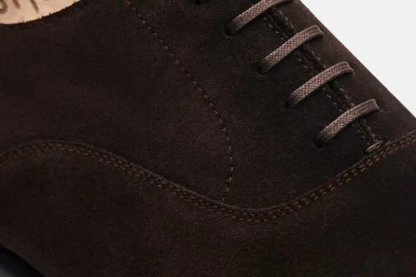 MORJAS Oxfords>The Oxford BrownSuede