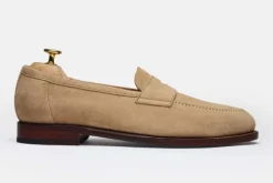 MORJAS Loafers>The Penny Loafer SandSuede
