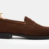 MORJAS Loafers>The Penny Loafer MediumBrownSuede