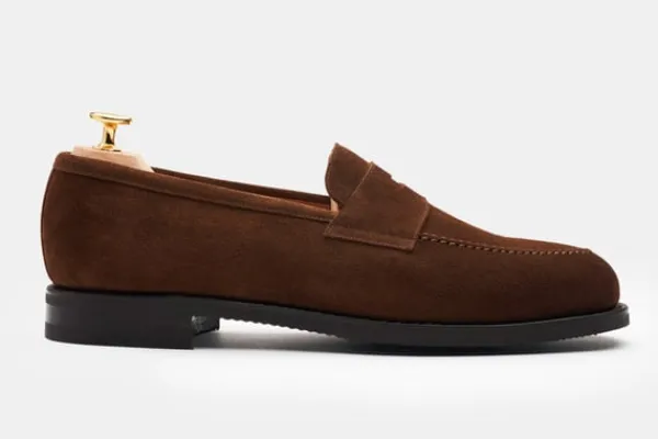 MORJAS Loafers>The Penny Loafer MediumBrownSuede