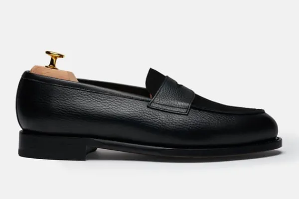 MORJAS Loafers>The Penny Loafer BlackGrainu&BlackSuede