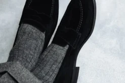 MORJAS Loafers>The Penny Loafer BlackSuede