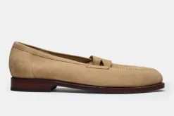 MORJAS Loafers>The Penny Loafer SandSuede
