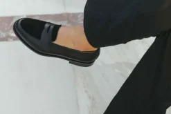MORJAS Loafers>The Penny Loafer BlackGrainu&BlackSuede