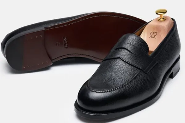 MORJAS Loafers>The Penny Loafer BlackGrain