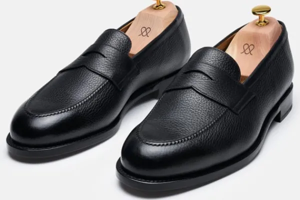MORJAS Loafers>The Penny Loafer BlackGrain